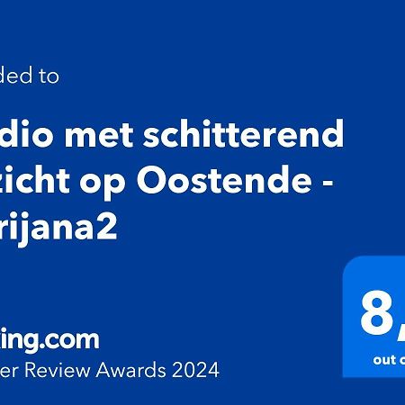 Studio Met Schitterend Uitzicht Op Oostende - Marijana2 Esterno foto